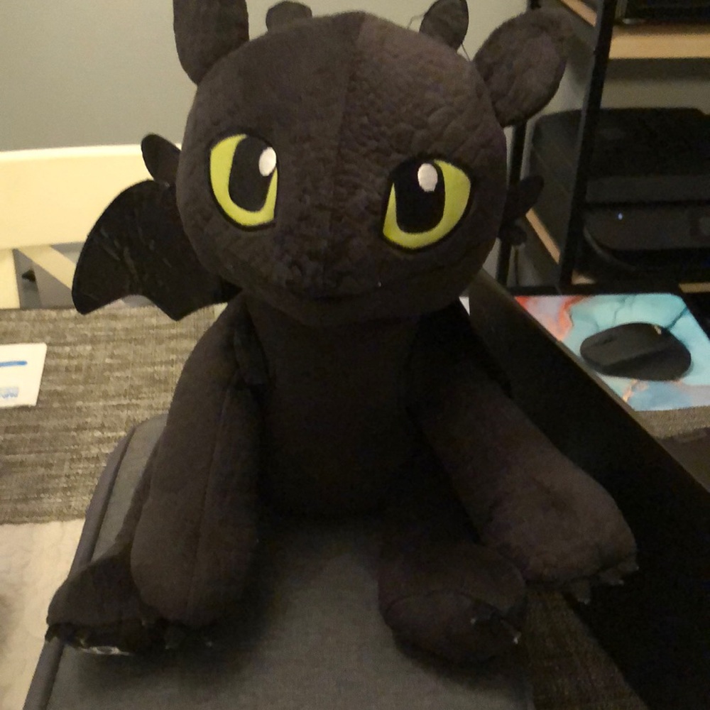 Build a Bear Toothless Plush